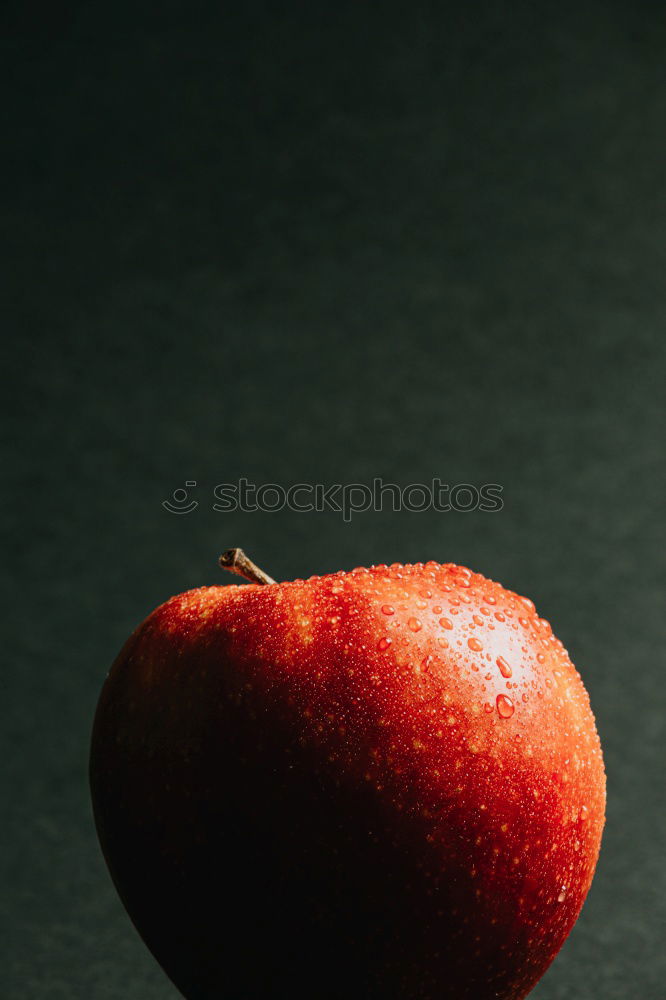 Similar – Healthy fresh pear on black background