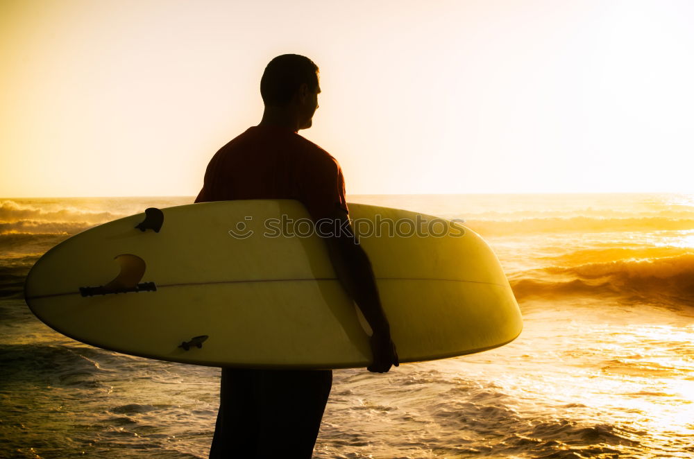 Back to work Surfer Beach