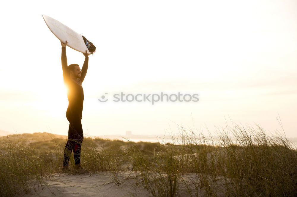 Similar – Image, Stock Photo Man jumping on cliff