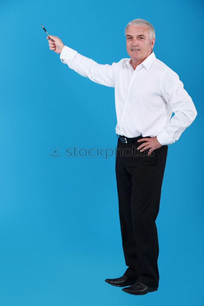 Similar – Image, Stock Photo Portrait of a teenager rebellious man with a blue background