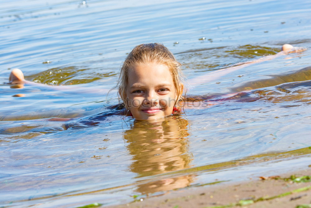 Similar – Image, Stock Photo swimming Lifestyle Joy