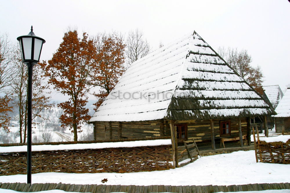 Similar – Strict winter in the Black Forest