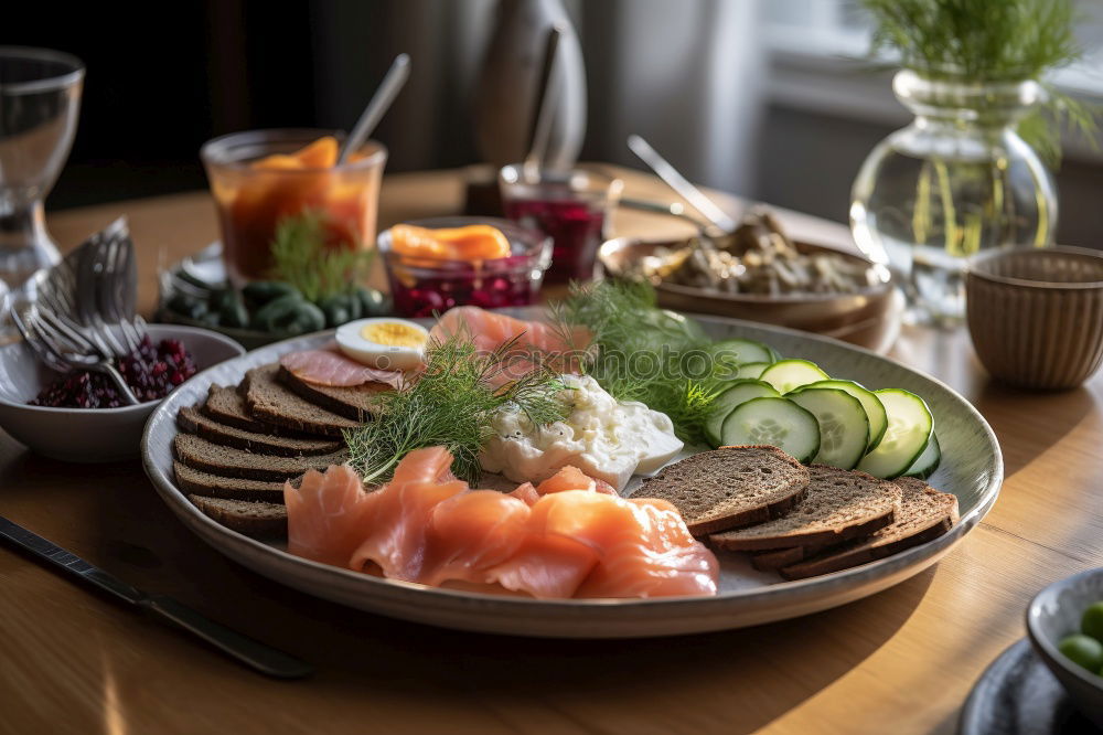 Similar – Image, Stock Photo Breakfast in Mallorca Food