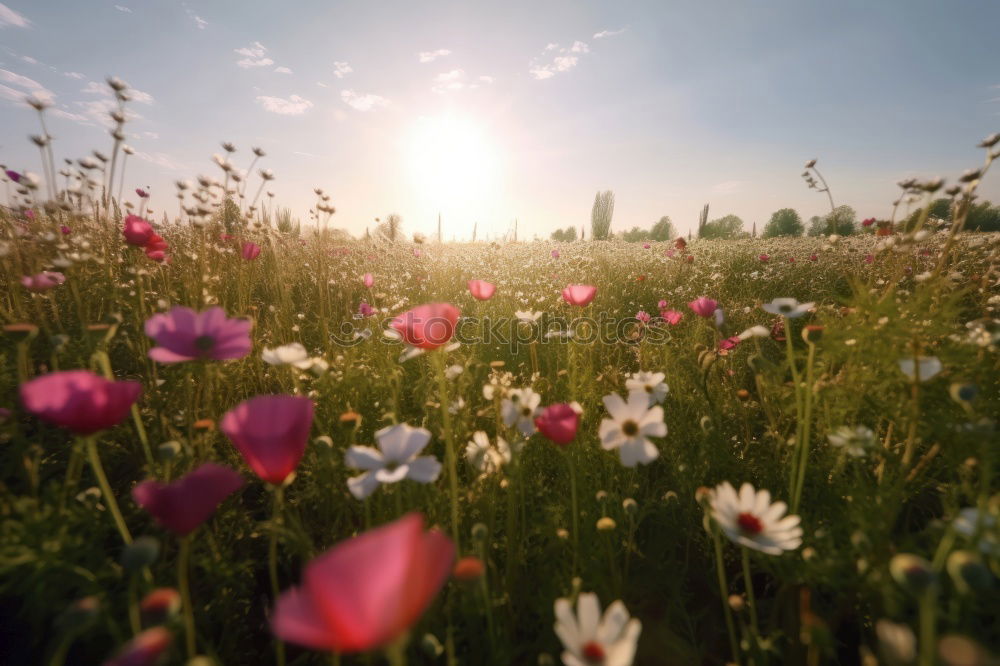 Similar – Image, Stock Photo Mountain summer meadow