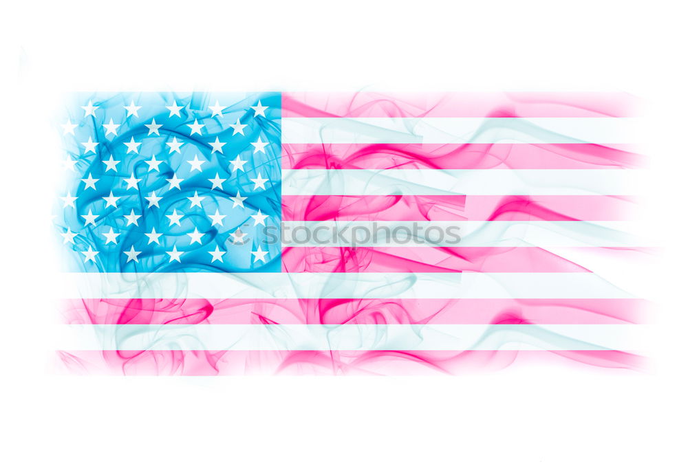 Similar – United States flag with smoke texture on white background