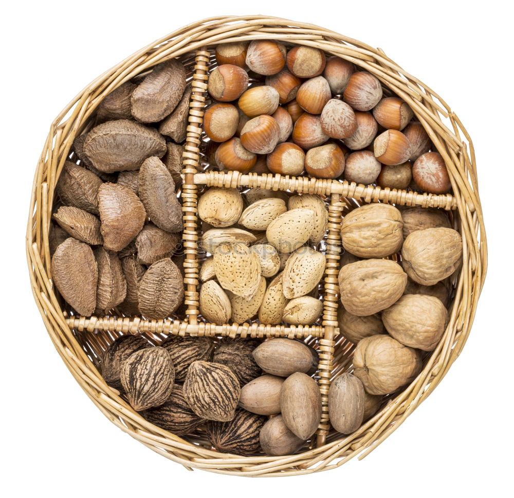 Image, Stock Photo hazelnuts Food Fruit