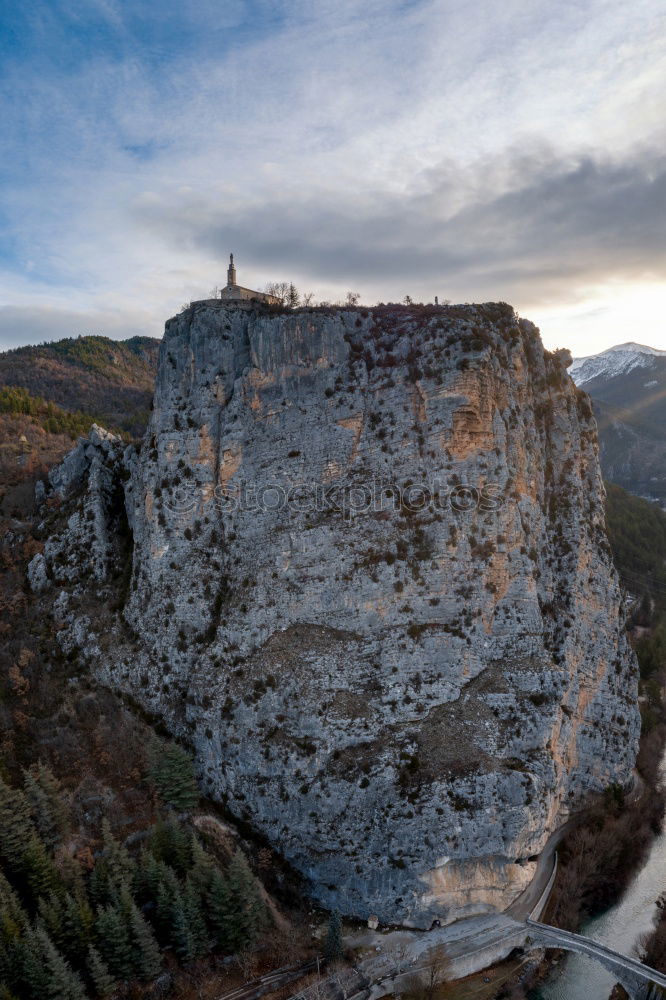 Similar – Small river flowing between cliffs