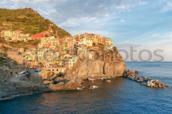 Similar – vernazza Tourism Ocean