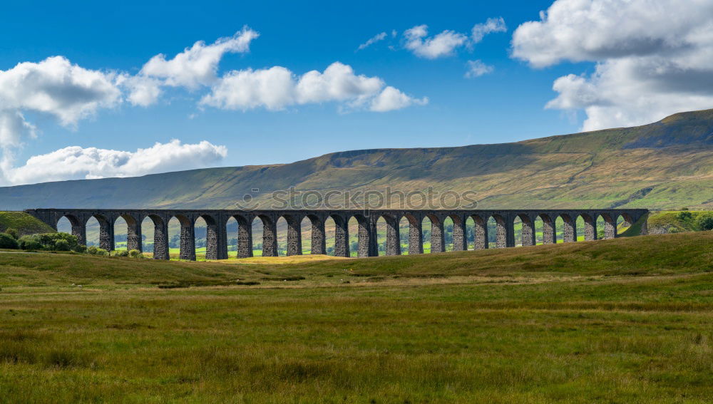 Similar – Yorkshire Dales Viaduct (Panorama)