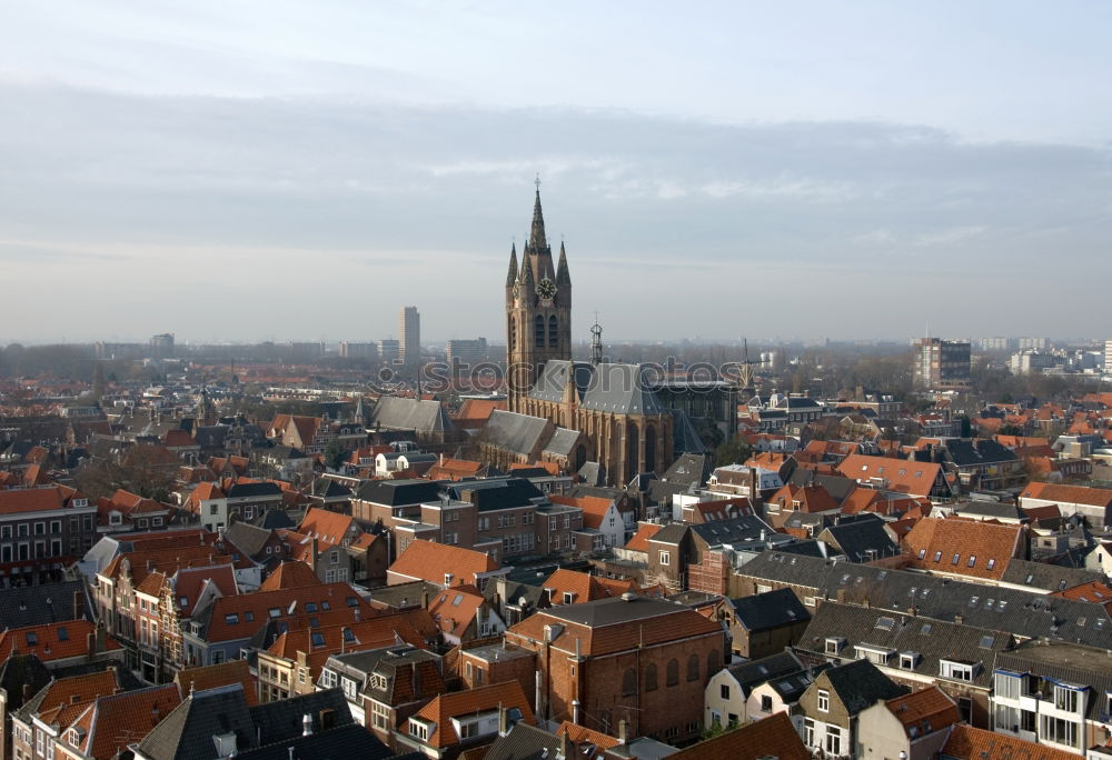 Similar – Image, Stock Photo Copenhagen Skyline View from Christiansborg tower