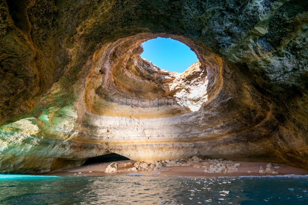 Similar – Image, Stock Photo Pirate Cove Rock Waves