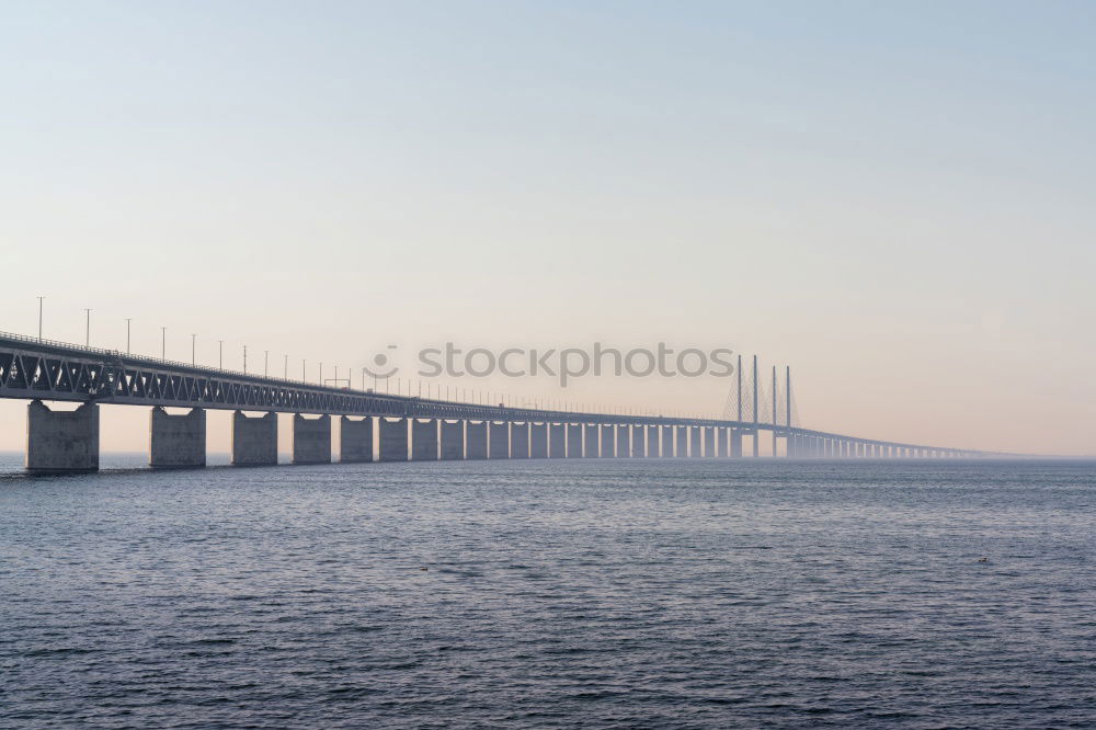 Similar – Image, Stock Photo Sunshine Skyway Bridge