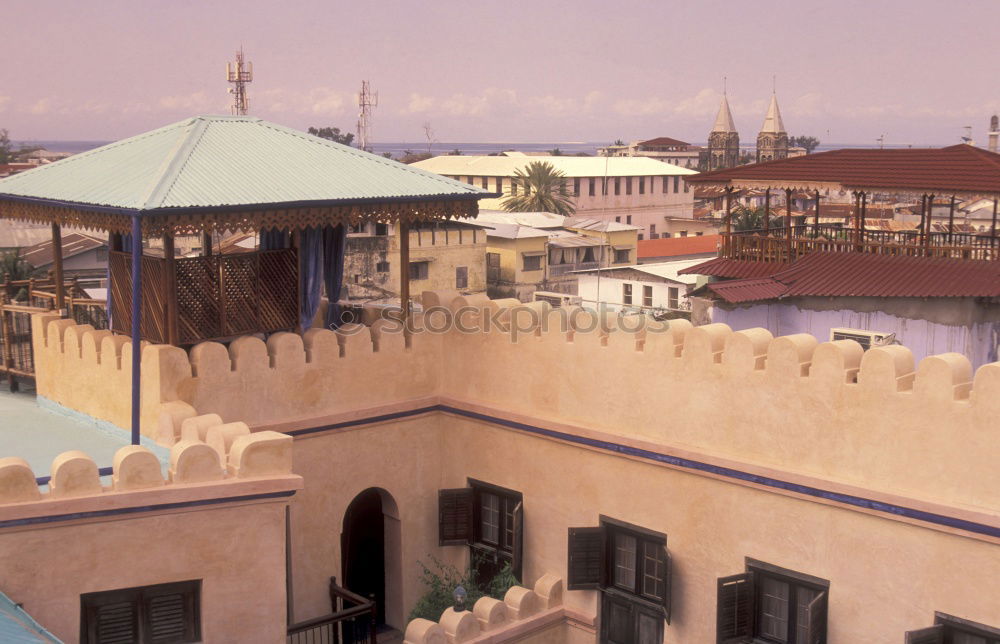 Similar – Image, Stock Photo roof landscape Skyline Dry