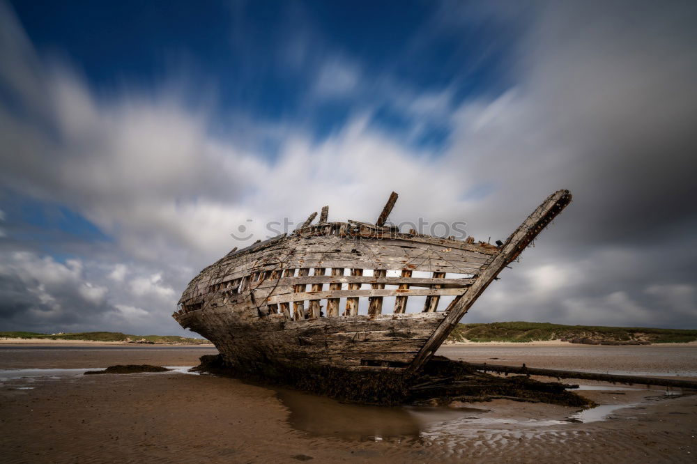 Similar – Gestrandet Sand Wolken