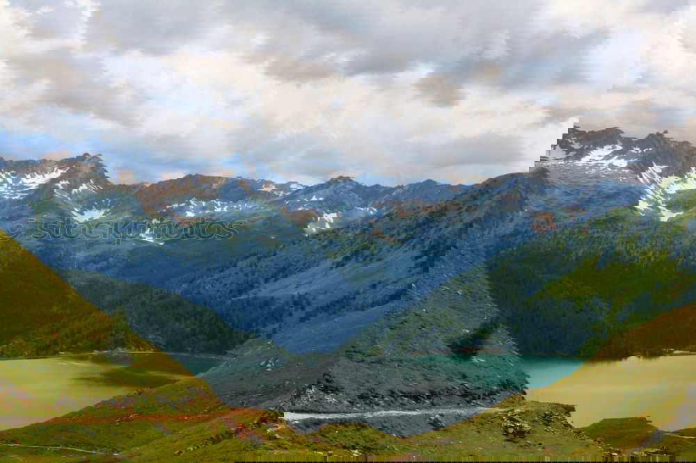 Similar – Image, Stock Photo Pyrenees Hiking Trail 17