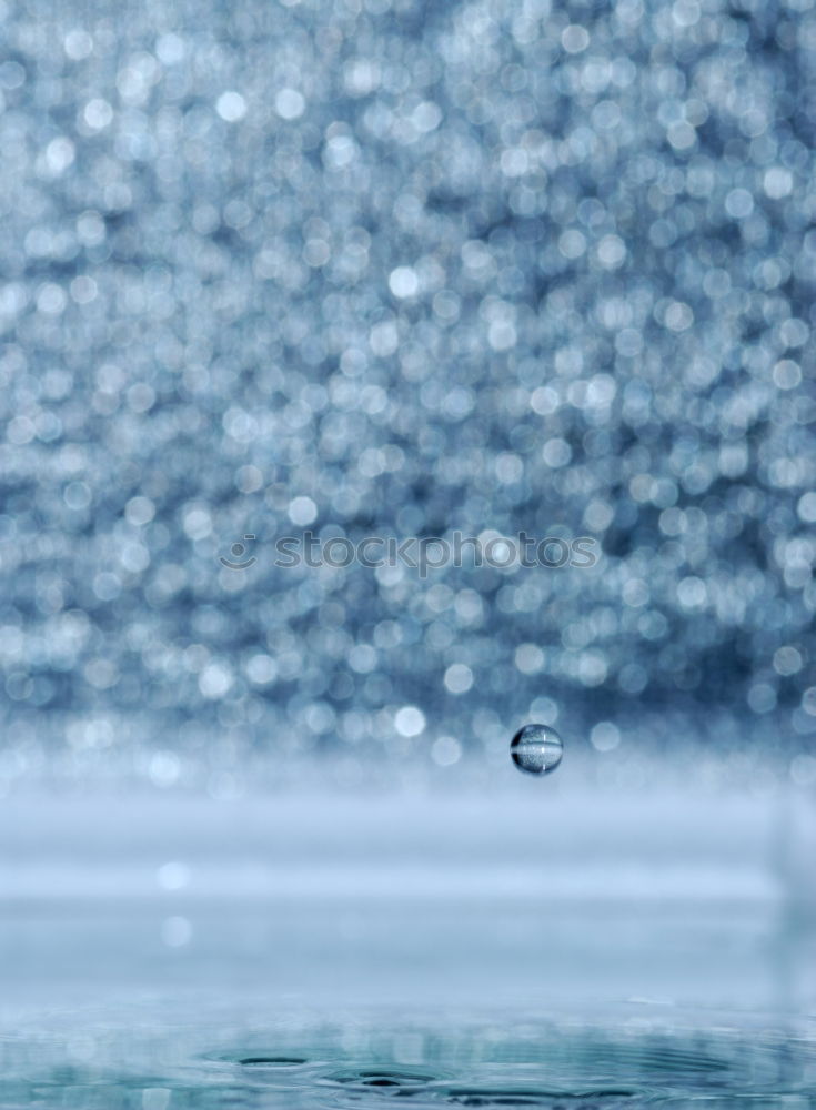 Similar – water on water with leaf padding