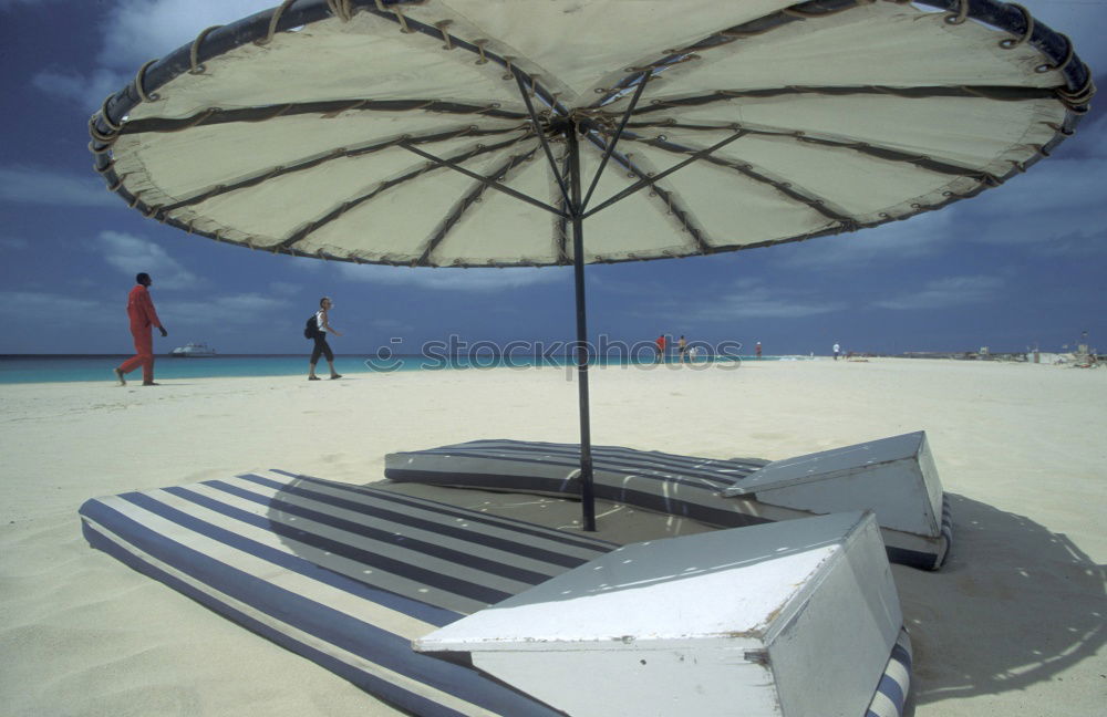 Similar – Lifeguard station on sunny beach