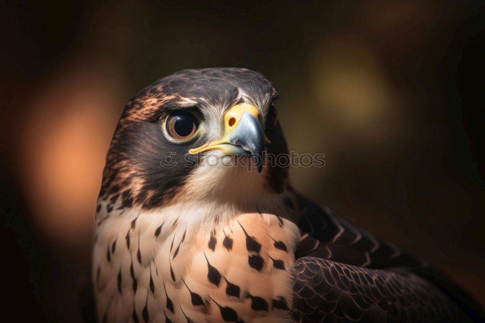 Similar – Close up front portrait of Golden eagle on green