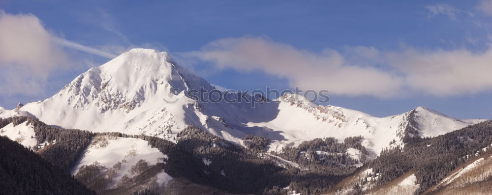 Similar – Image, Stock Photo Karwendl in der Wintersonne