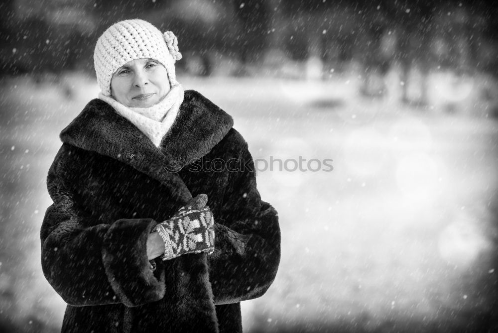 Similar – Augen-Blick Mütze Winter