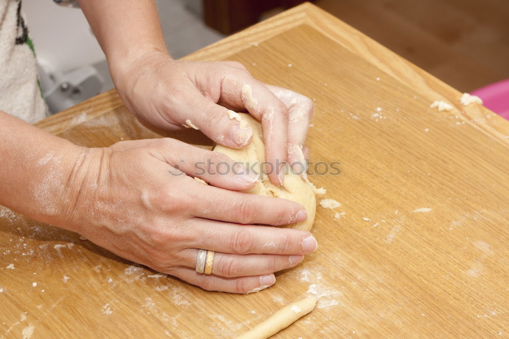 Similar – Image, Stock Photo cookie man Food Dough