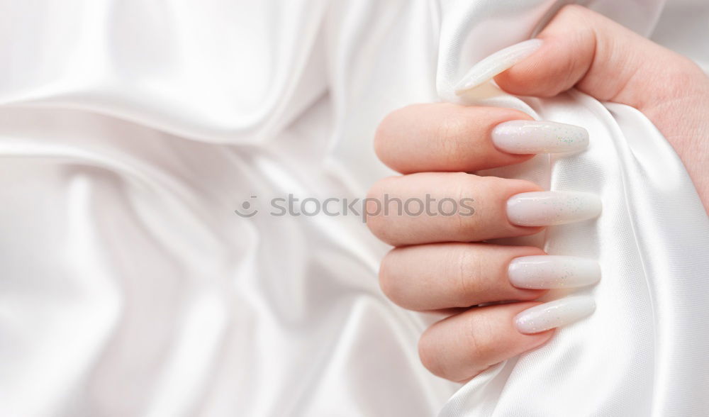 Similar – Image, Stock Photo hands helping to put corset on a bride’s wedding day