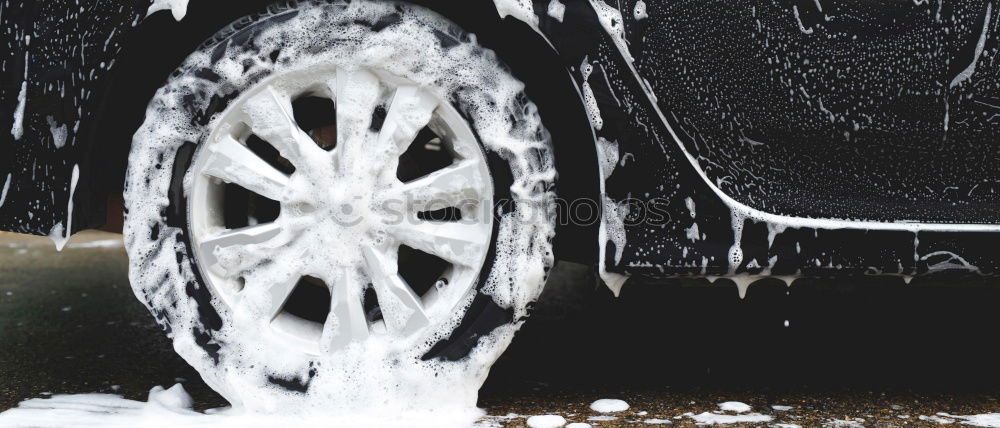 Similar – hoarfrost 2 Car tire Ice