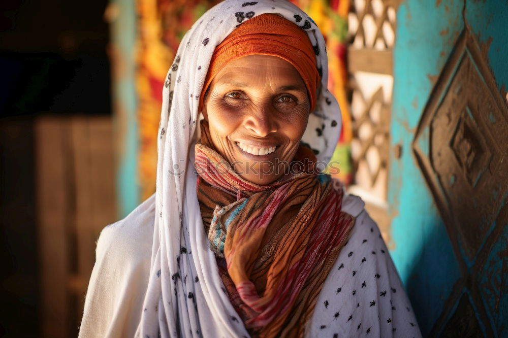 Similar – Image, Stock Photo Fabric Seller Guatemala