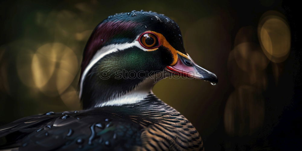 Similar – Image, Stock Photo Swimming greylag goose