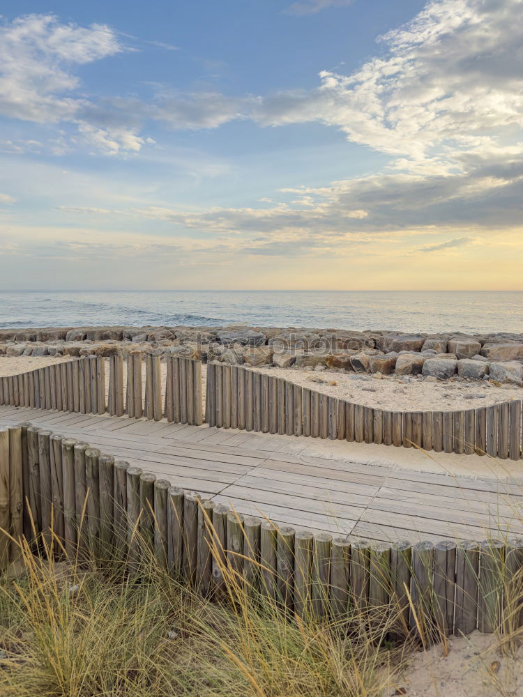 Similar – Beach chairs at the Baltic Sea beach