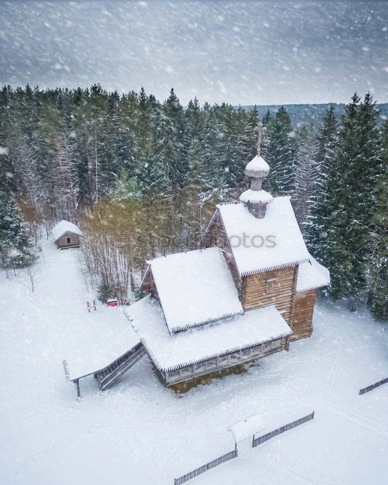 Similar – winter hike in the northern Black Forest on a sunny day