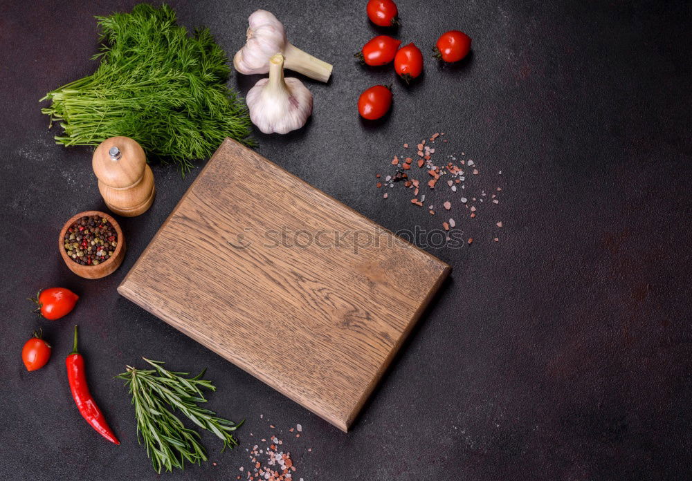 Similar – Image, Stock Photo Fresh raw vegetables and herbs