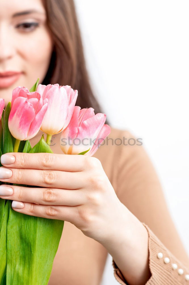 Similar – Image, Stock Photo Spring_13 Feminine