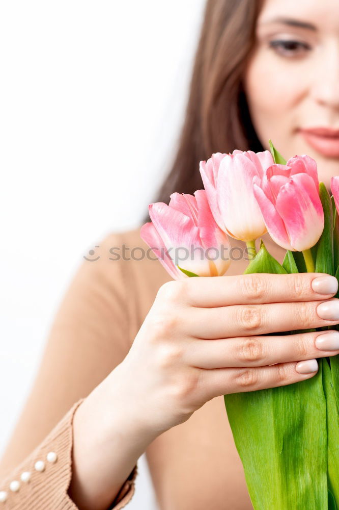 Similar – Image, Stock Photo Spring_13 Feminine