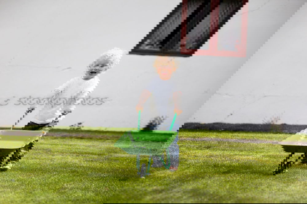 Similar – Image, Stock Photo Run Boy Human being