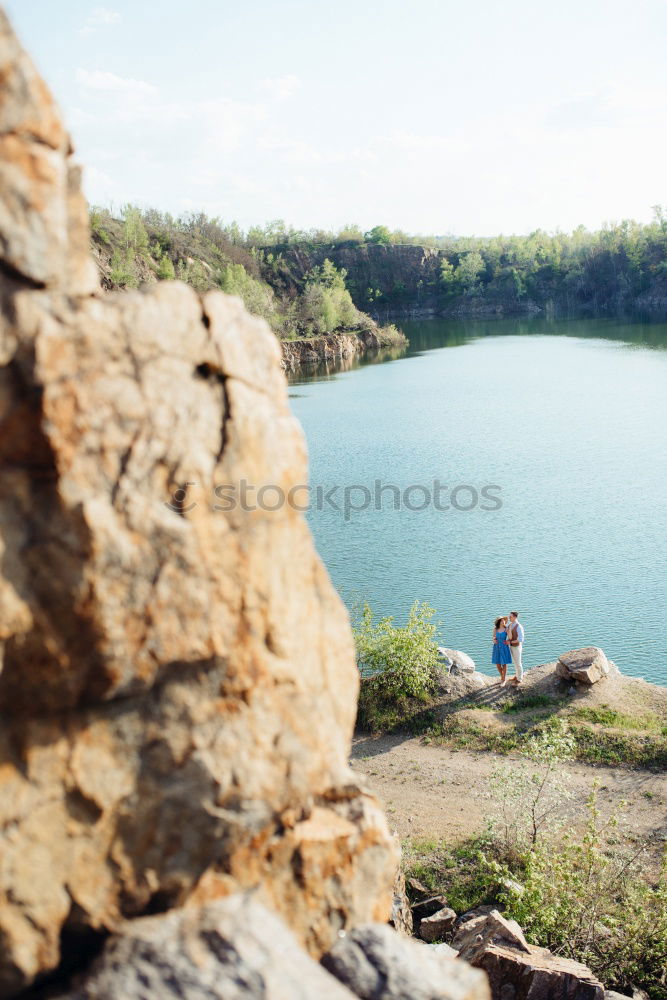 Similar – Image, Stock Photo lake Lake Seventies