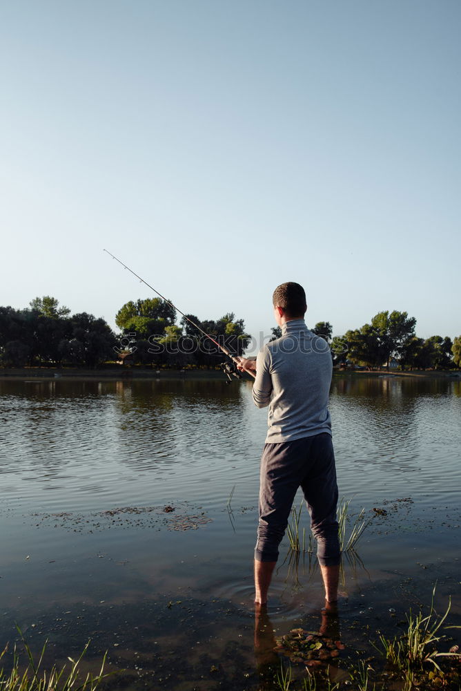 Image, Stock Photo fischers.