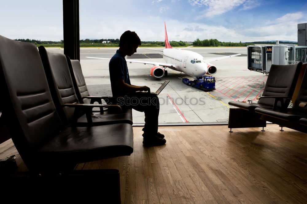 Similar – waiting room Airplane