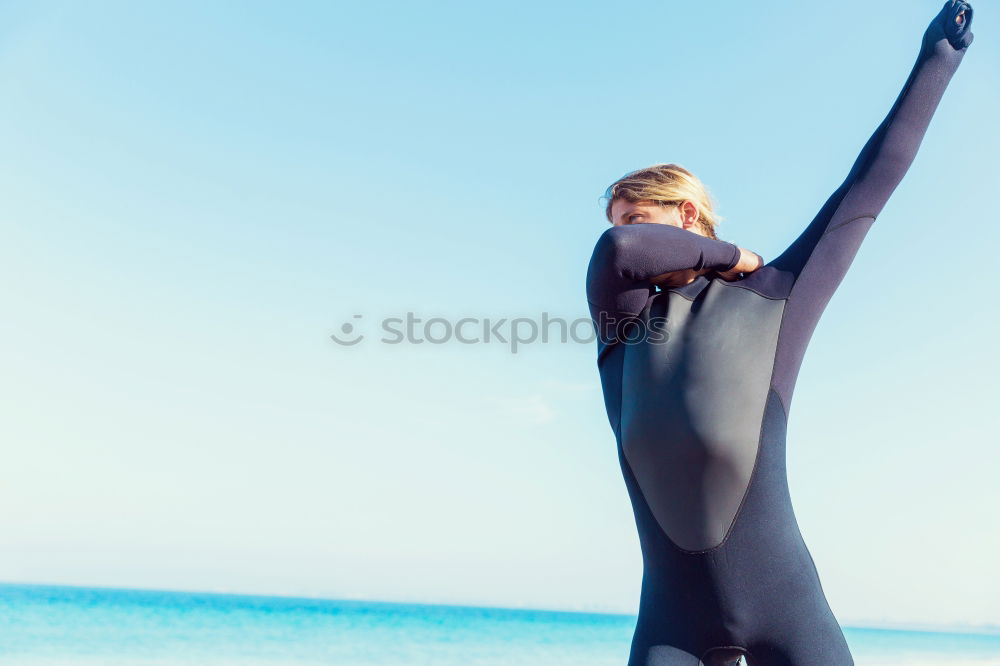 Similar – Handsome Swimmer ready to start swimming