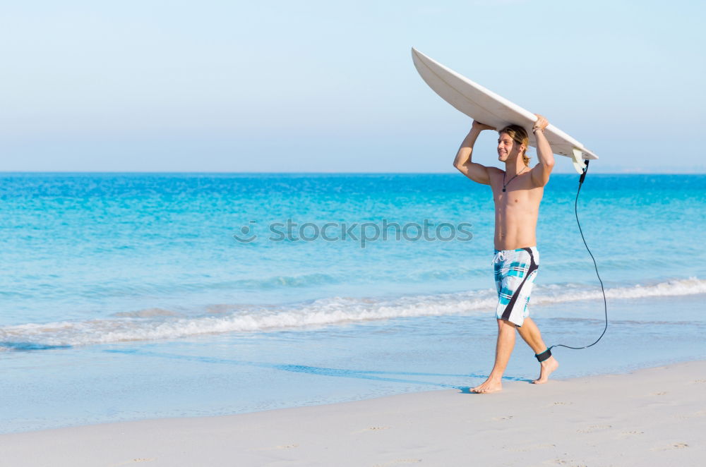 Surfer Horizont Strand