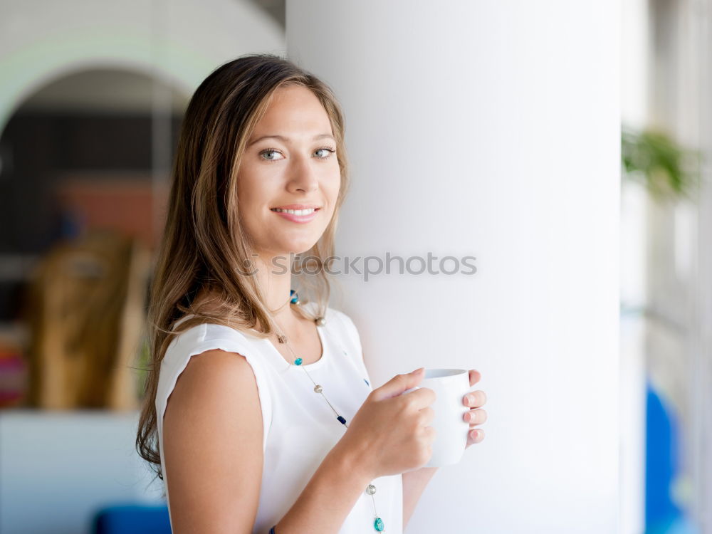 Similar – Image, Stock Photo coffee break 2