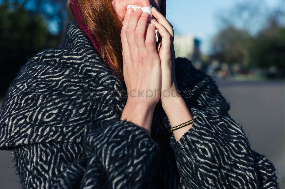 Similar – Image, Stock Photo Young woman in the city