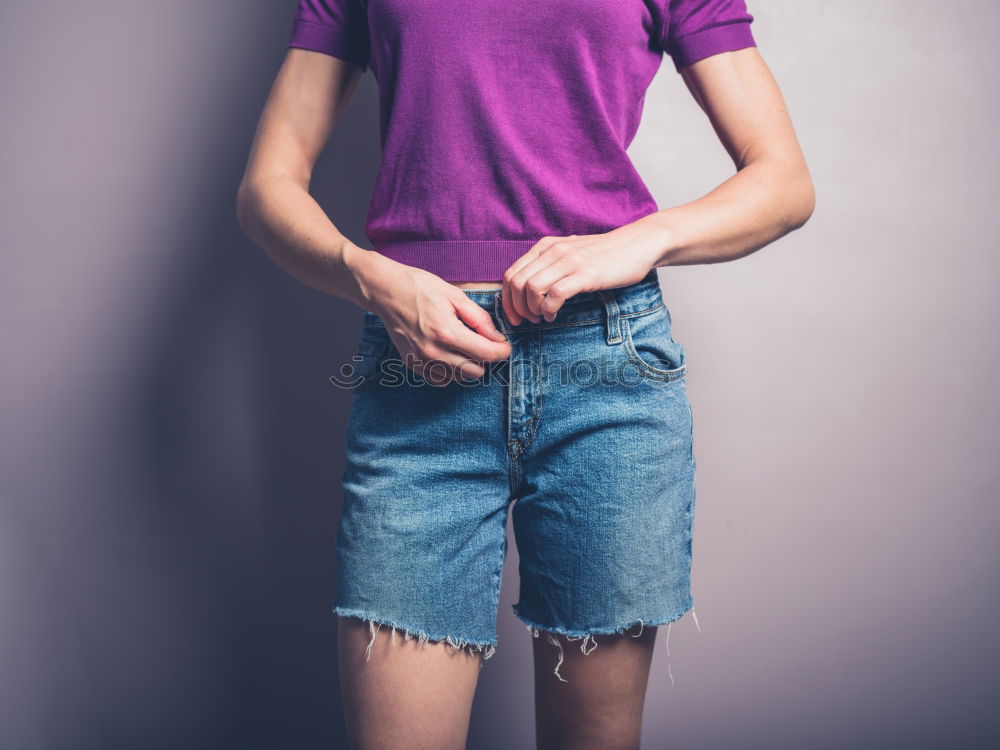 Similar – Close shot of girl using a mobile device