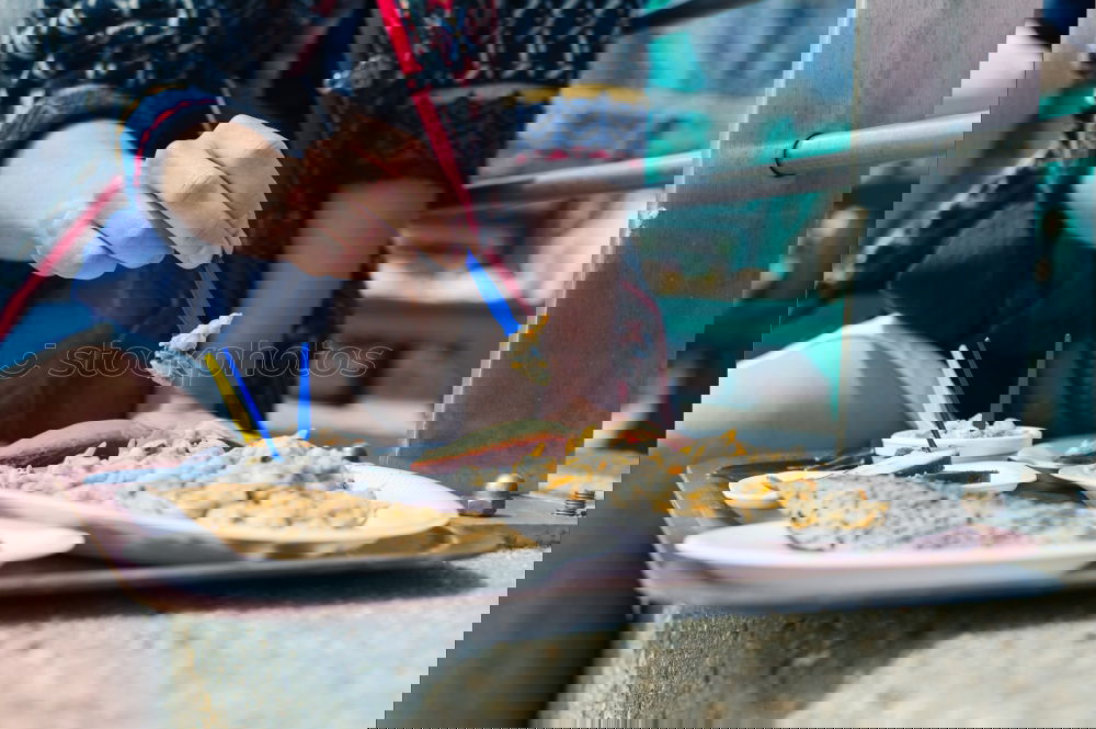 Similar – Image, Stock Photo Asian woman drinking from coconut