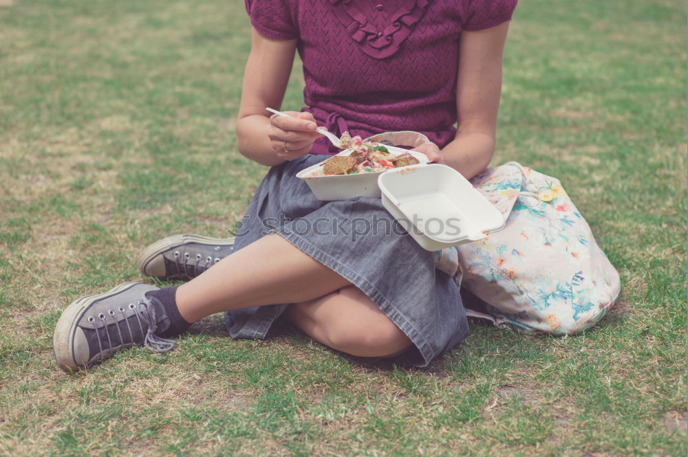 Similar – Image, Stock Photo First day of school Girl