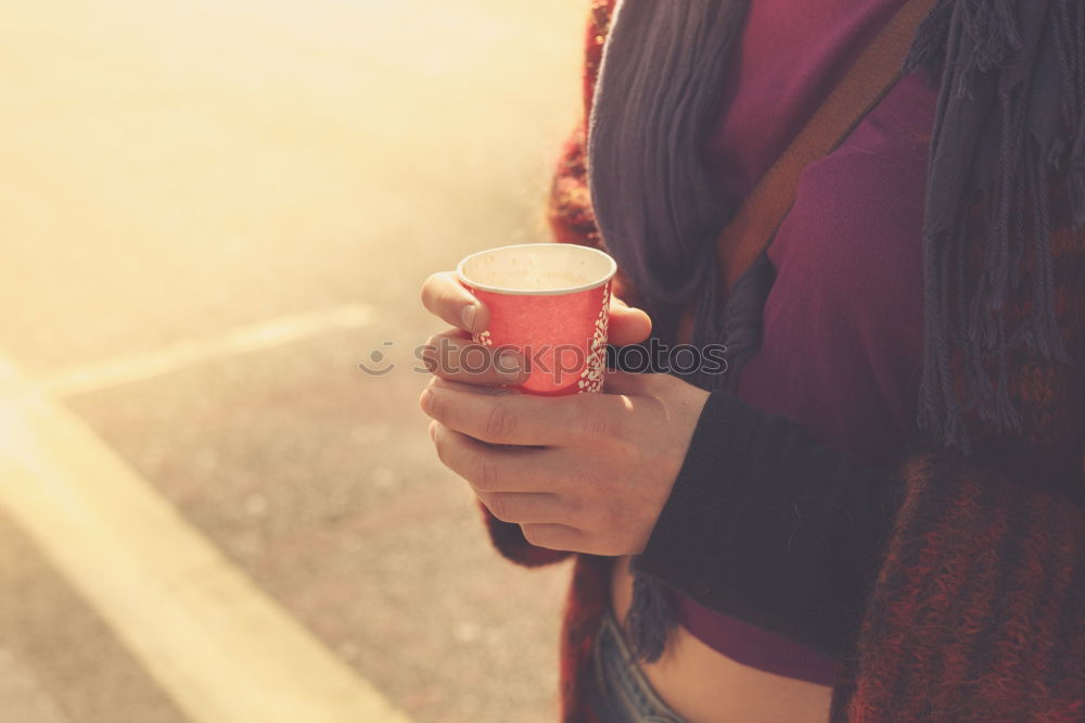 Similar – Image, Stock Photo Red nails Beverage