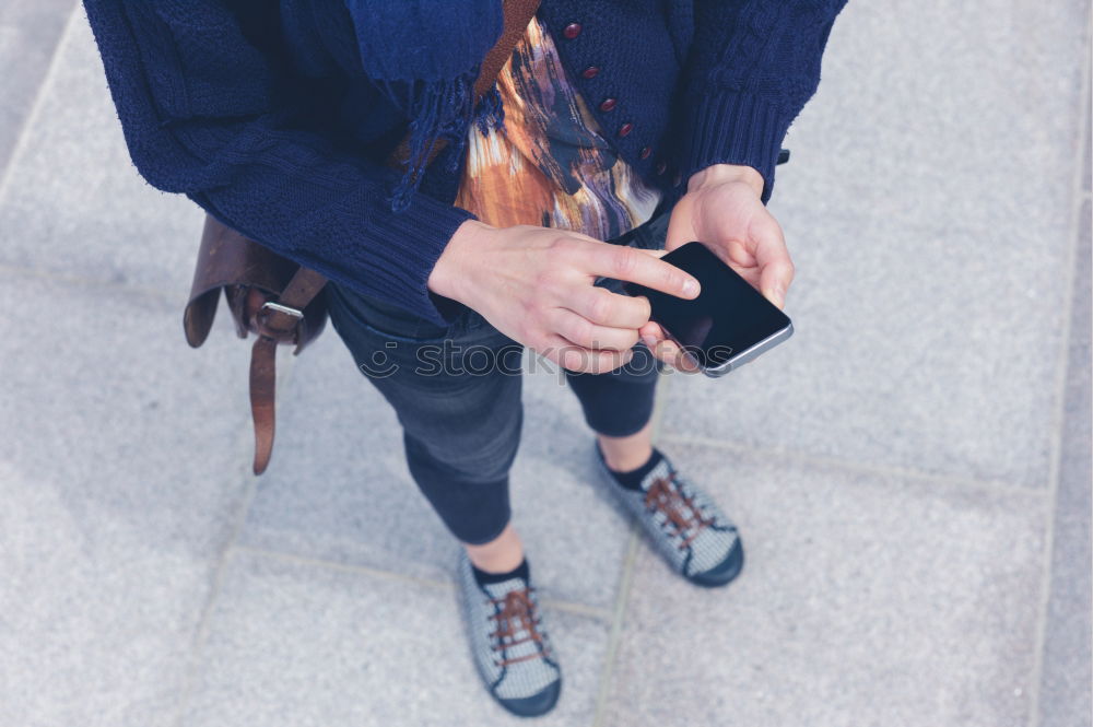 Similar – Image, Stock Photo Blonde girl walking in the cityv