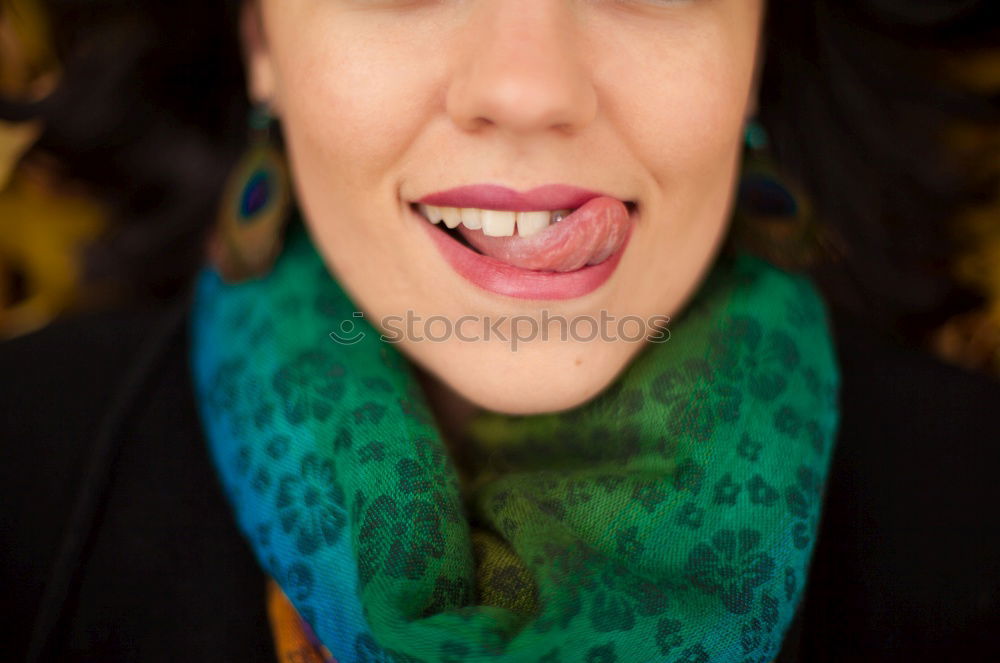 Image, Stock Photo at the postbox Piercing