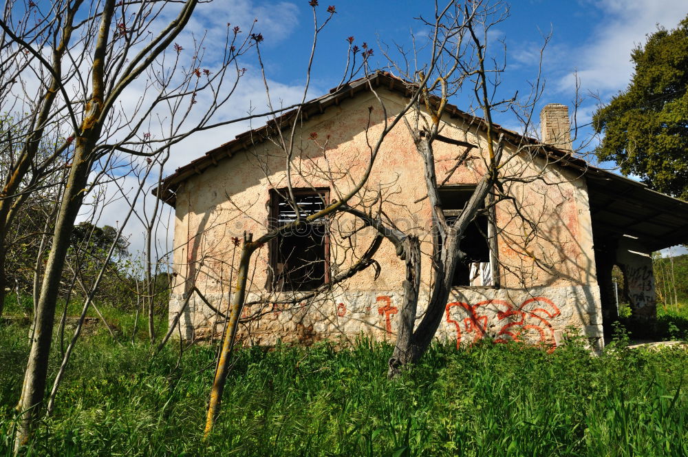 Similar – Old rough stone house