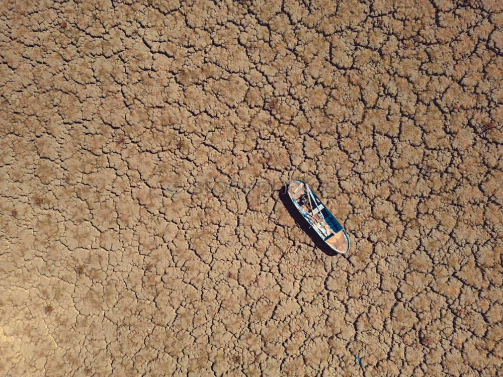 Similar – Image, Stock Photo Straight road in sandy desert land